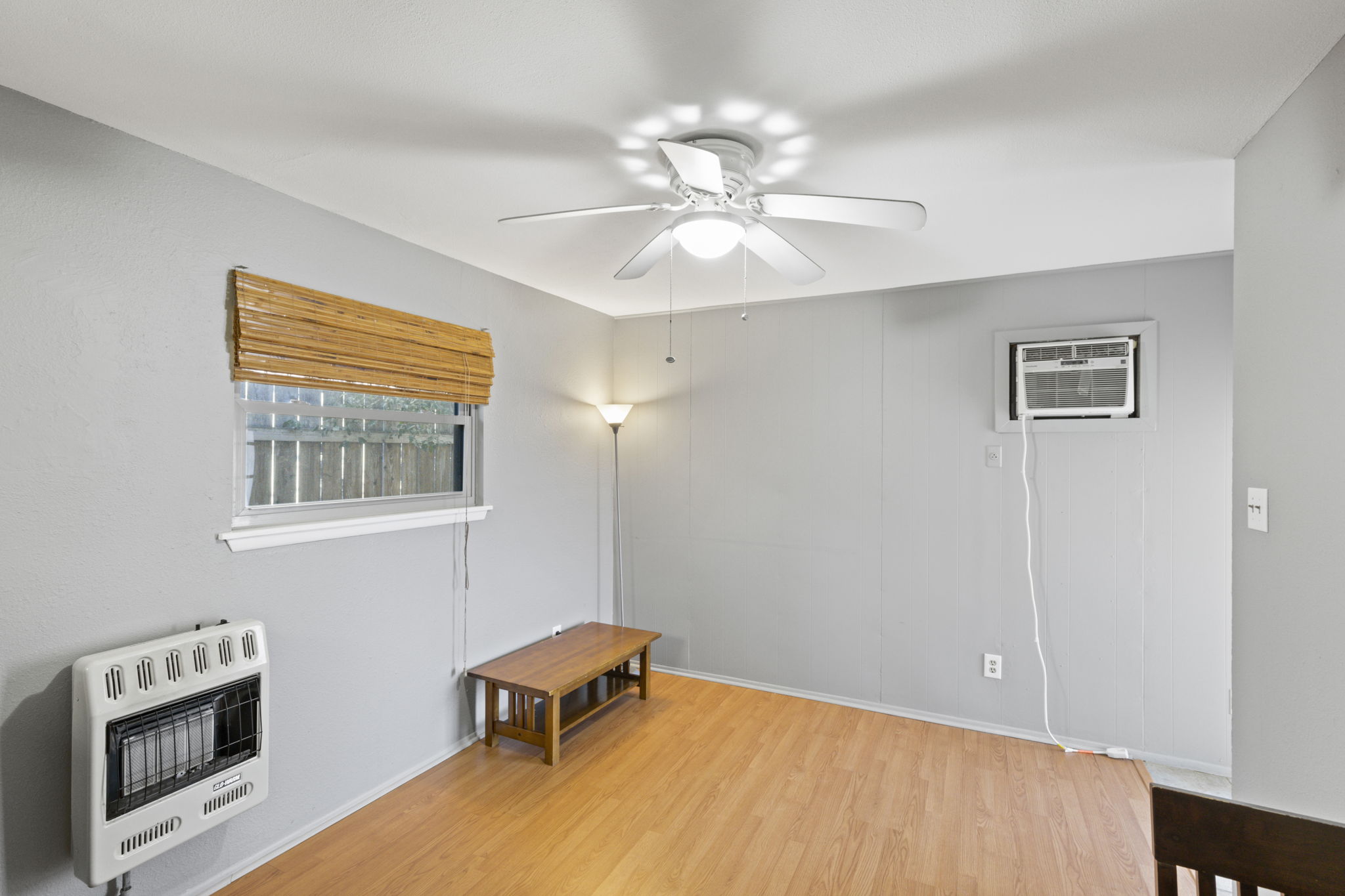 7808 Watson Street, Unit B Austin, TX 78757 - Photo 5 of 12 a view of a livingroom with a workspace