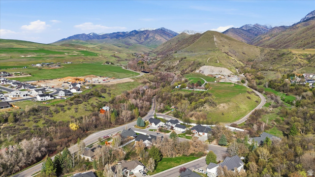 353 Robin Street Smithfield, UT 84335 - Photo 61 of 70 Aerial view of residential area with a mountainous background