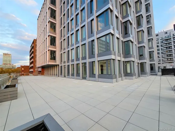 a view of a building with many windows