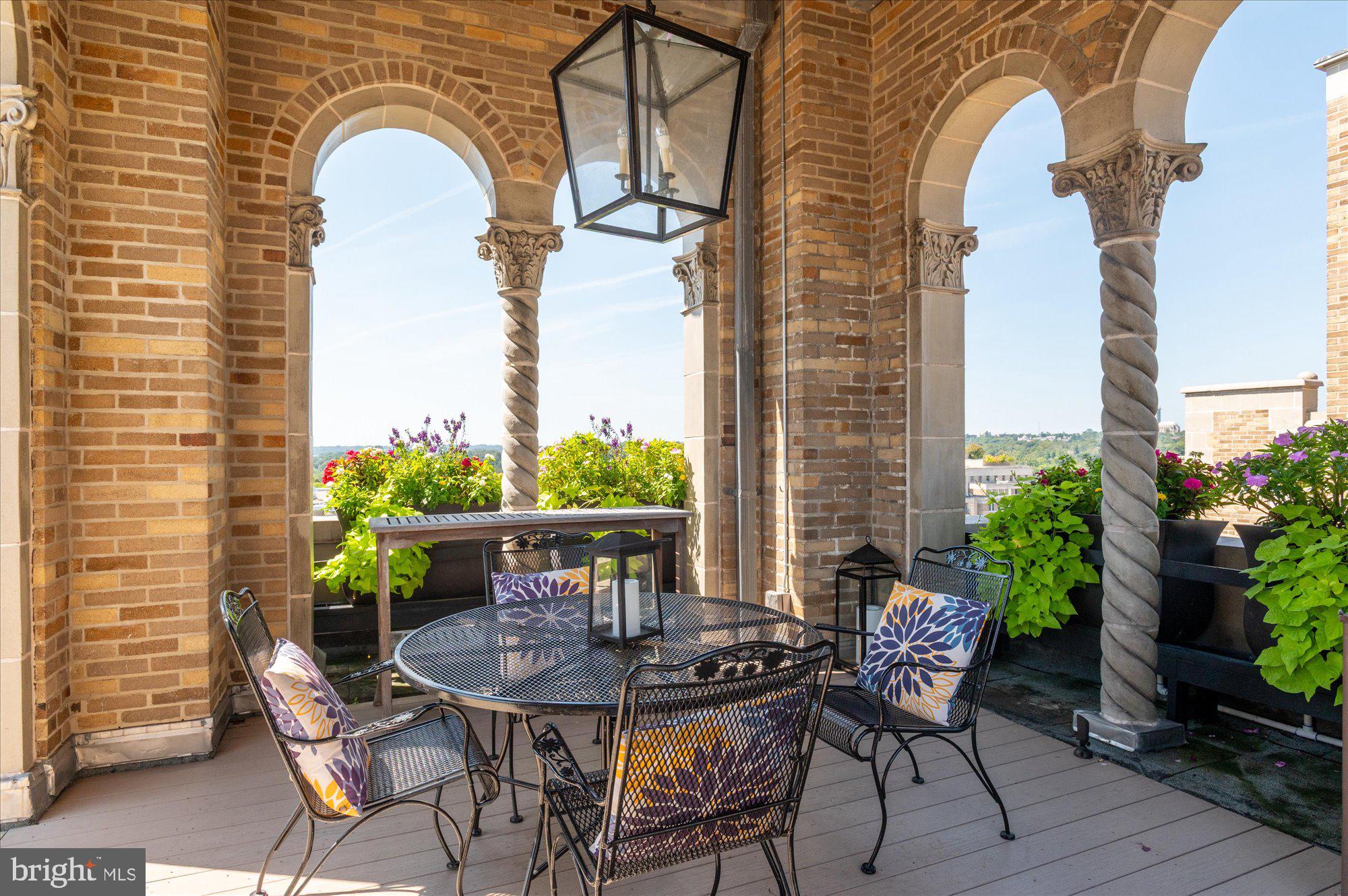 2101 Connecticut Avenue Northwest, Unit 53 Washington, DC 20009 - Photo 39 of 45 a view of a chairs and table in the balcony