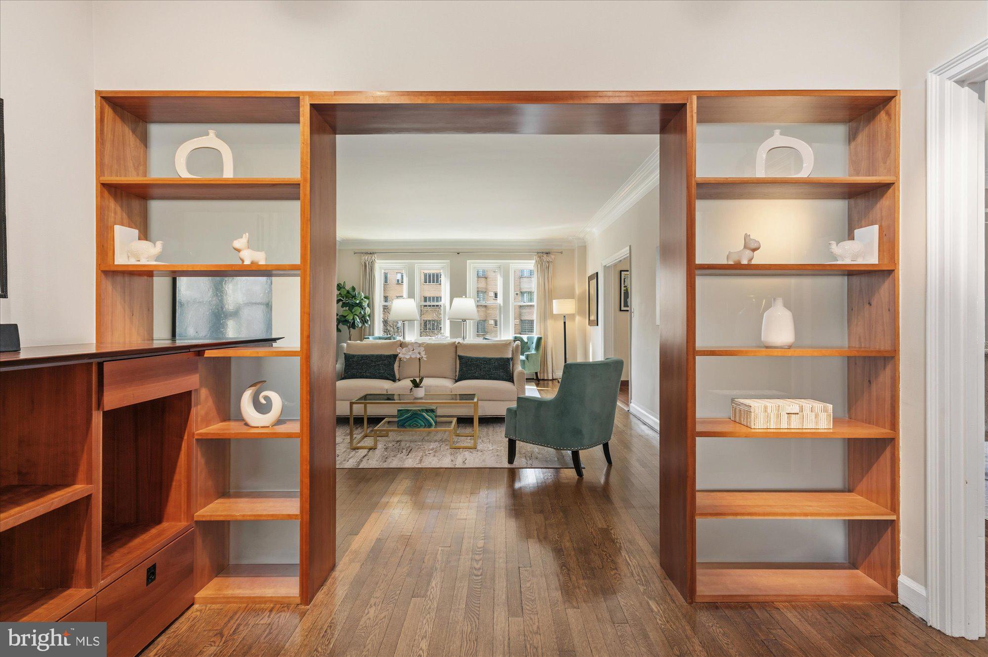 2101 Connecticut Avenue Northwest, Unit 53 Washington, DC 20009 - Photo 5 of 45 a living room with furniture wooden floor and a large window