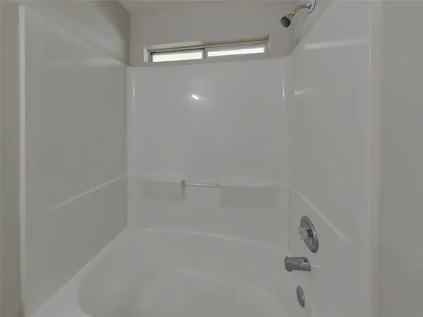 a close up of a bathtub