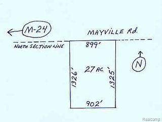 Par F Mayville Road Clifford, MI 48727 - Photo 1 of 1 Property Photo