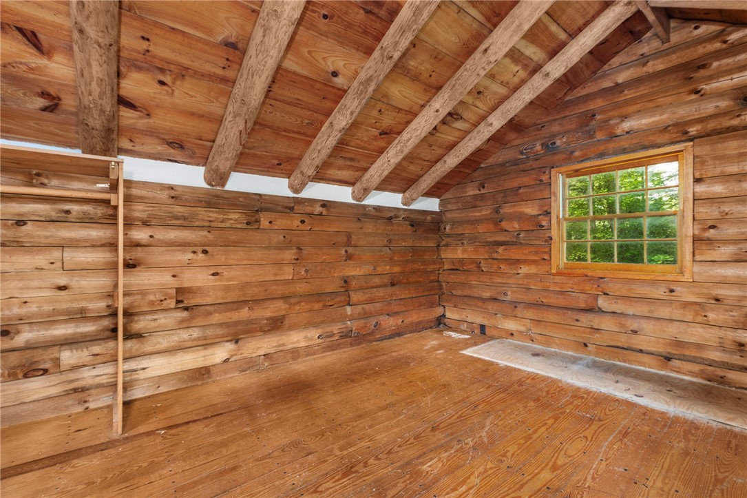 54 Pine Ledge Road Glocester, RI 02857 - Photo 33 of 44 Log cabin insterior
