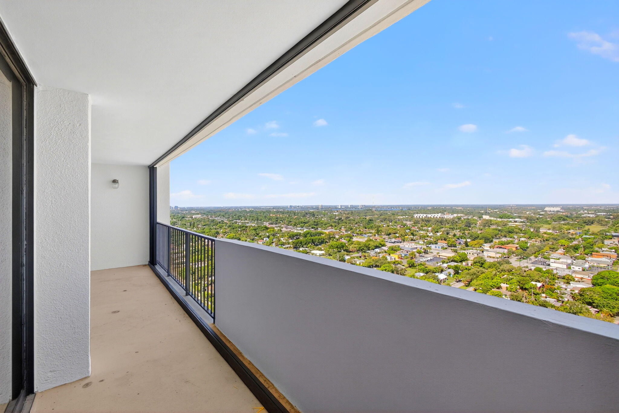 5600 North Flagler Drive, Unit 2703 West Palm Beach, FL 33407 - Photo 21 of 60 a view of city from balcony