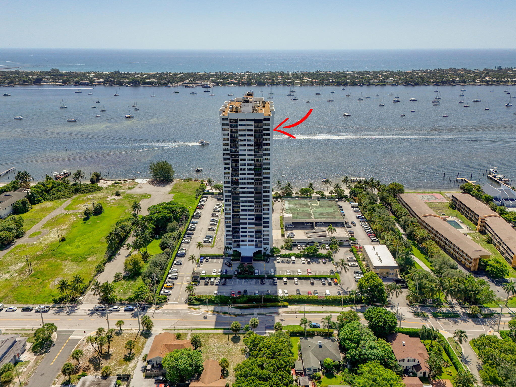 5600 North Flagler Drive, Unit 2703 West Palm Beach, FL 33407 - Photo 50 of 60 a view of building with outdoor space