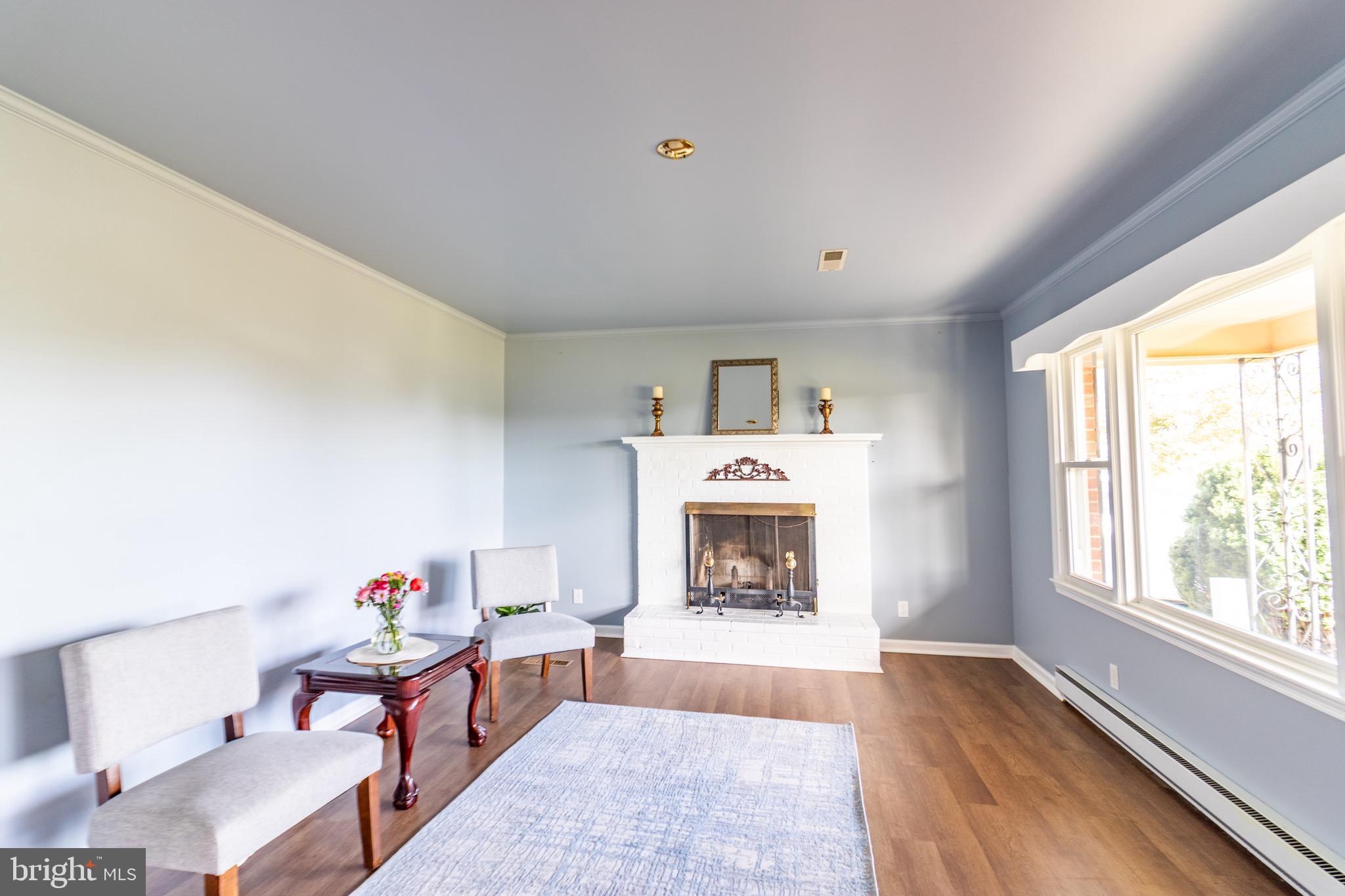 16505 Ridgeway Road Orange, VA 22960 - Photo 24 of 28 a living room with furniture and a fireplace