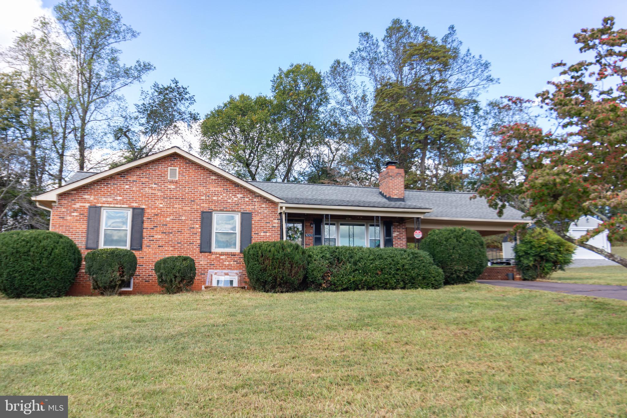 16505 Ridgeway Road Orange, VA 22960 - Photo 25 of 28 a view of a house with a yard
