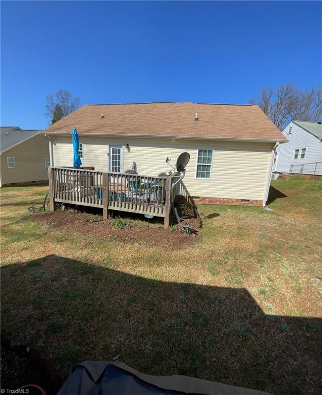 224 Mize Road Lexington, NC 27295 - Photo 24 of 25 Rear Deck