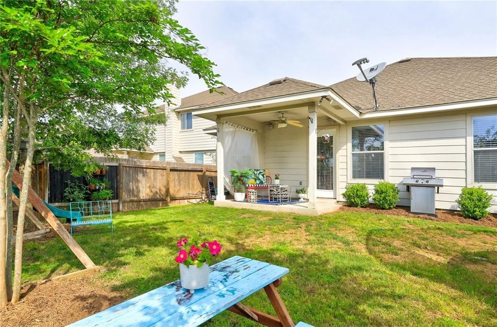 1908 Golden Arrow Avenue Cedar Park, TX 78613 - Photo 23 of 31 a view of a house with backyard