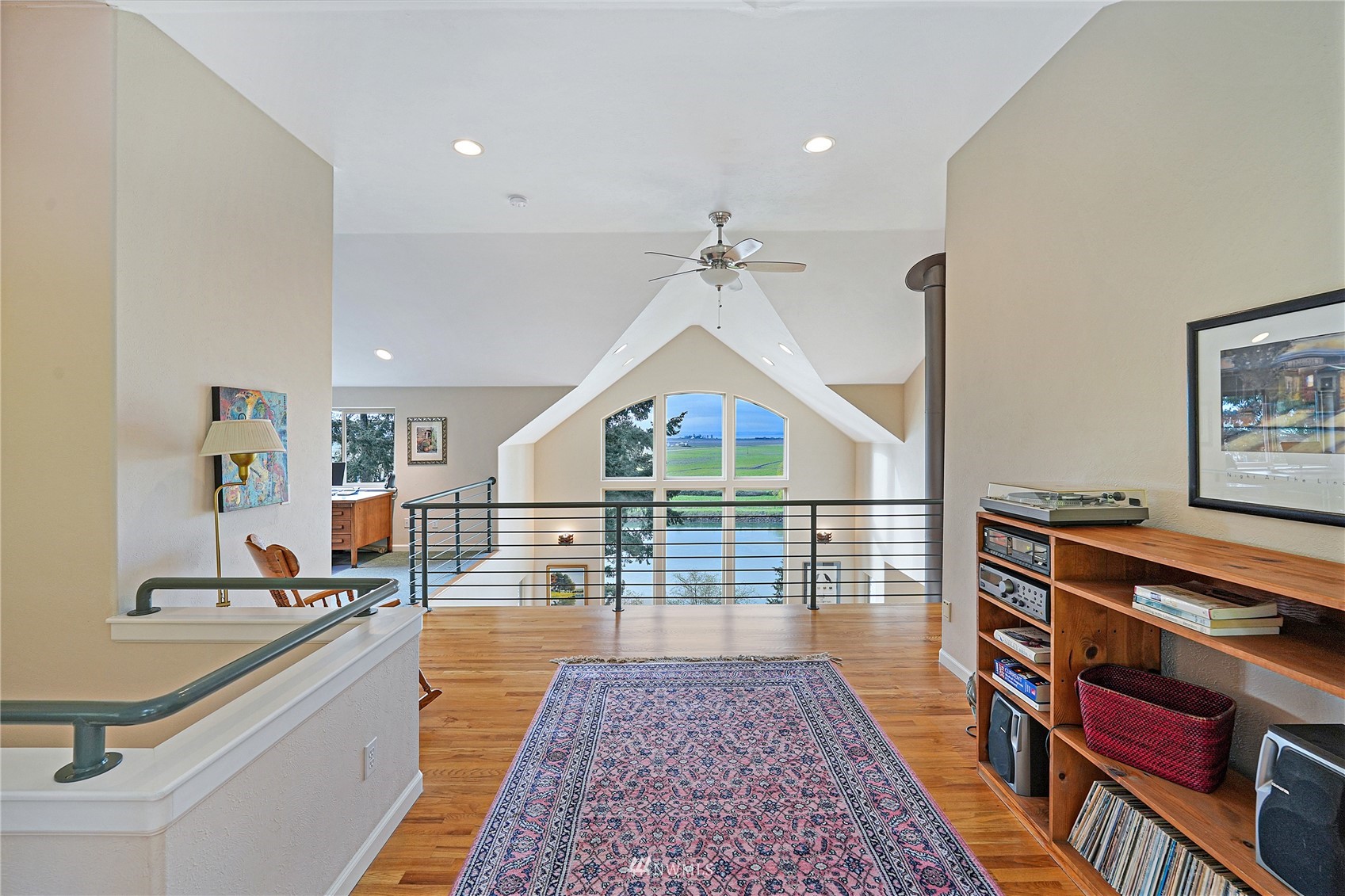 19695 Landing Road Mount Vernon, WA 98273 - Photo 21 of 40 a living room with furniture and a flat screen tv