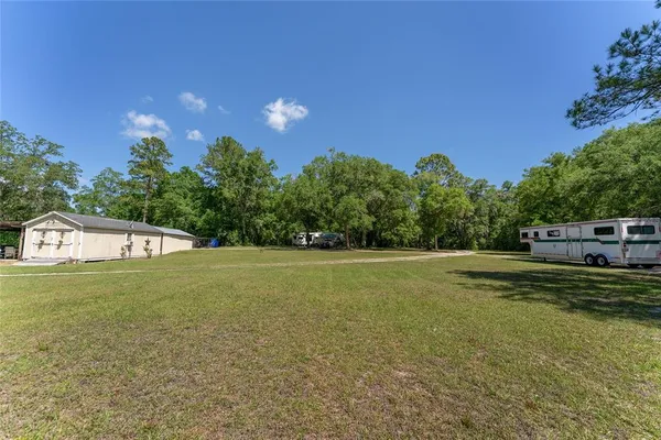 a view of outdoor space with trees