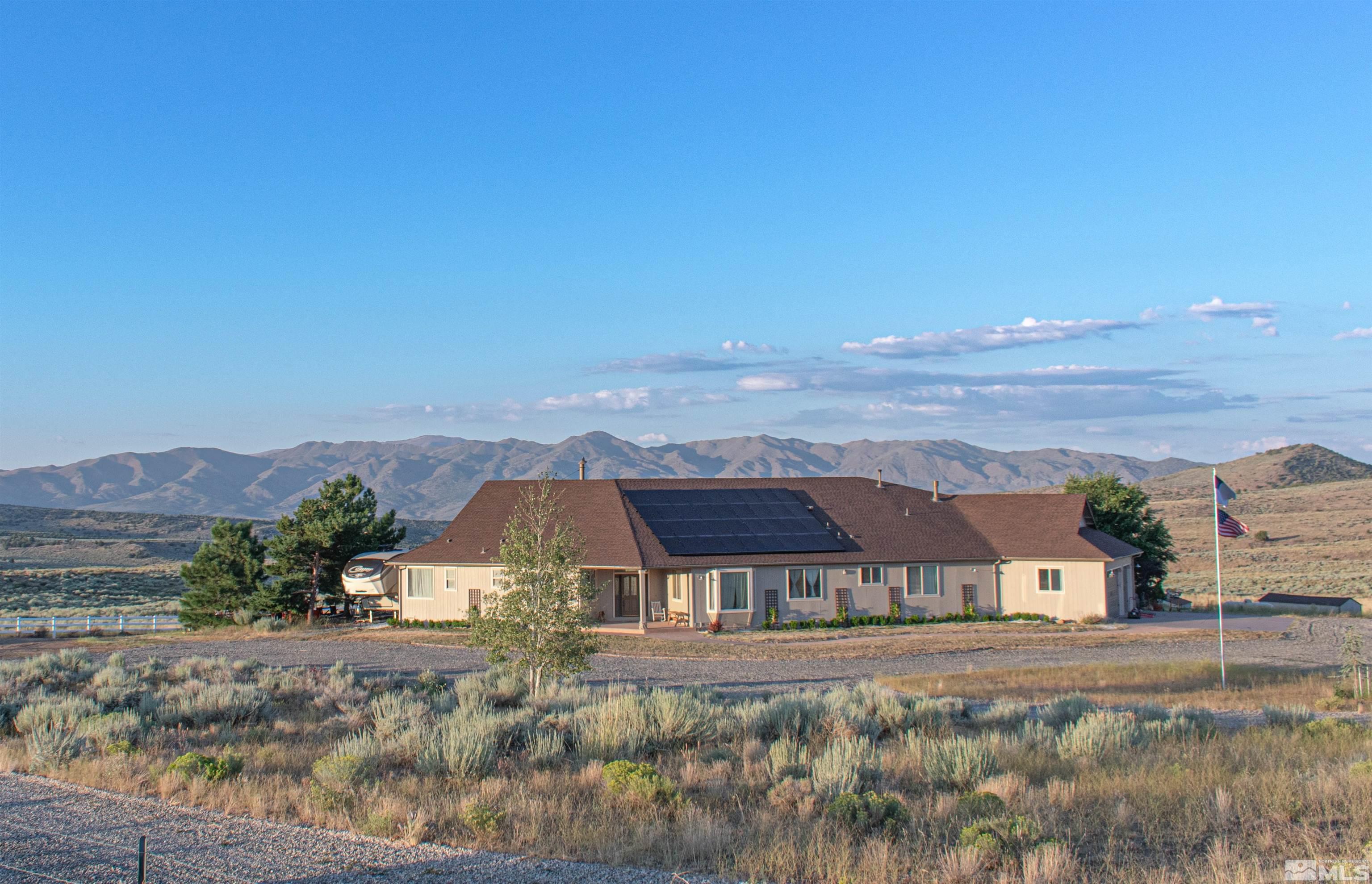 400 Desert Sun Lane Reno, NV 89508 - Photo 1 of 40 front view of a house with a yard