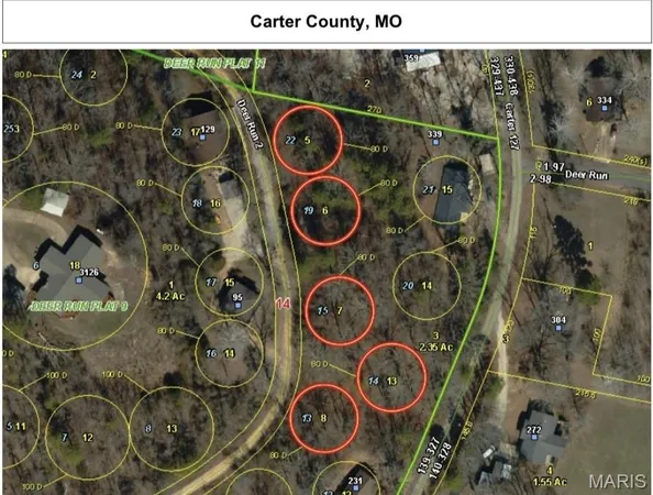 $38,000 | 9 Lots 13 And 14 Deer Run, Van Buren, MO 63965