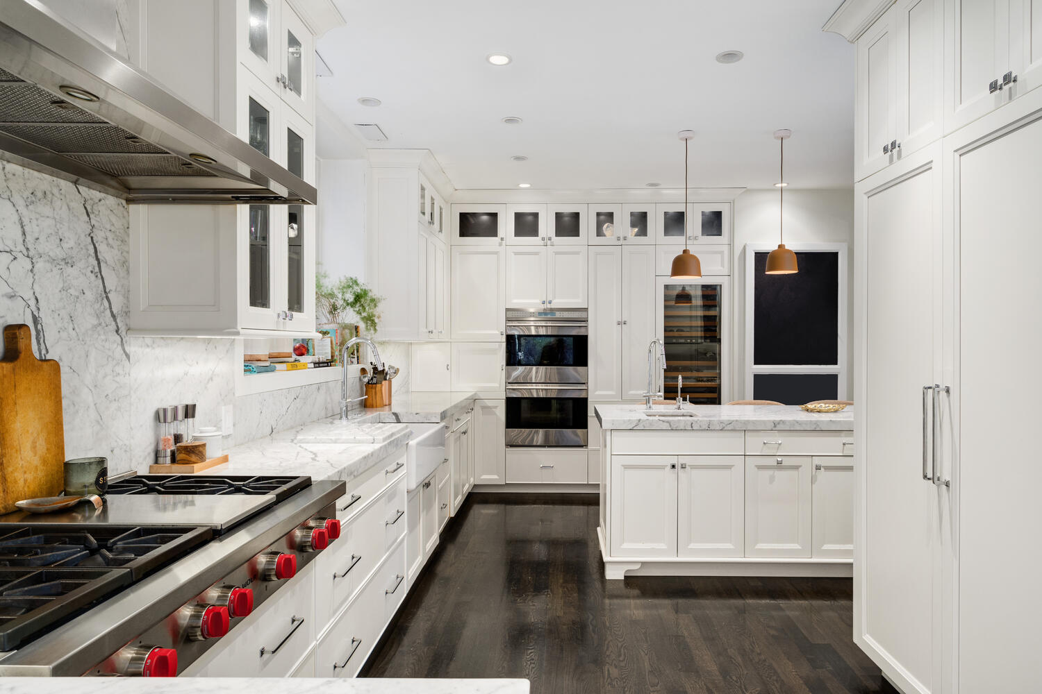 64 East Elm Street, Unit 3 Chicago, IL 60611 - Photo 15 of 30 a kitchen with stainless steel appliances granite countertop a stove and a refrigerator