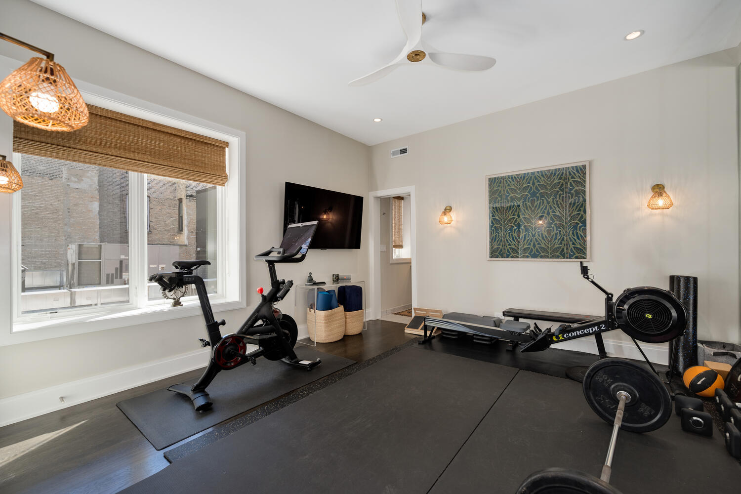 64 East Elm Street, Unit 3 Chicago, IL 60611 - Photo 24 of 30 a view of a room with gym equipment