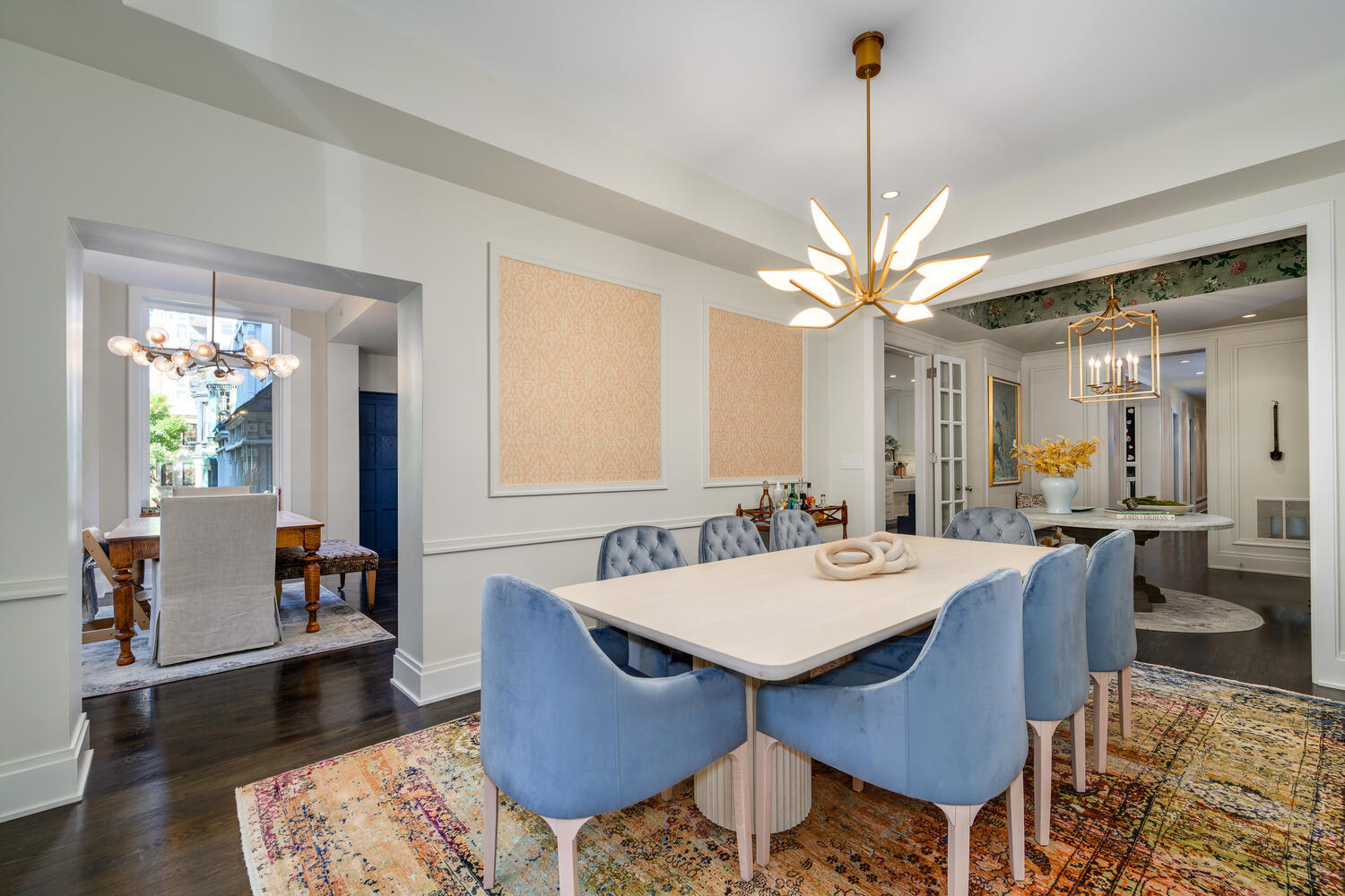 64 East Elm Street, Unit 3 Chicago, IL 60611 - Photo 8 of 30 a view of a dining room with furniture and wooden floor