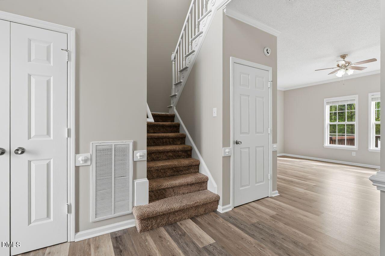 1036 Blue River Farm Drive Raleigh, NC 27603 - Photo 11 of 47 I_Foyer to Stair