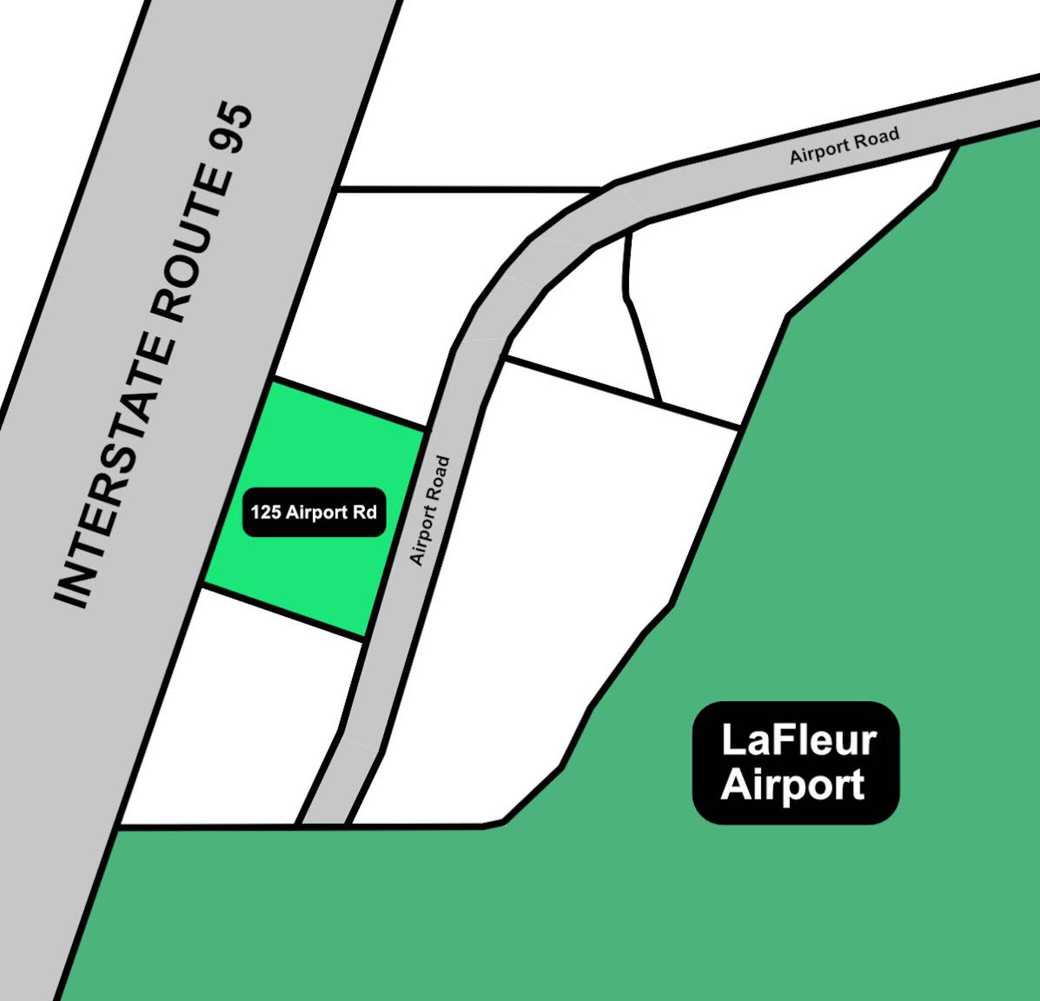 125 Airport Road Waterville, ME 04901 - Photo 2 of 3 125 Airport Rd Aerial Map - 2