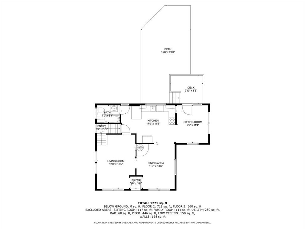 321 Winter Street Barnstable, MA 02601 - Photo 35 of 35 a picture of floor plan
