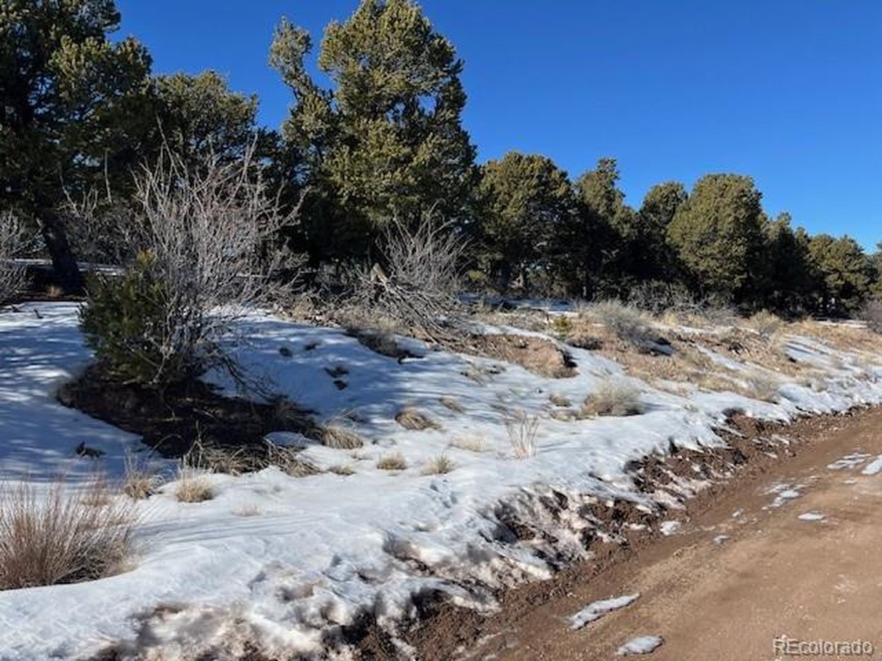 7898 Tiernan Road Fort Garland, CO 81133 - Photo 24 of 27 a view of a road with a snow on the road