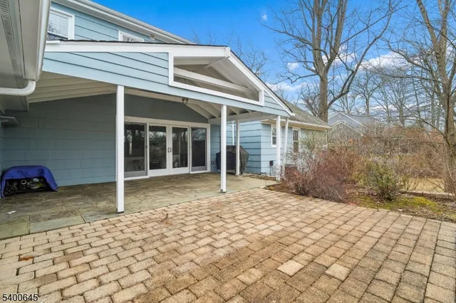 a view of a house with a door