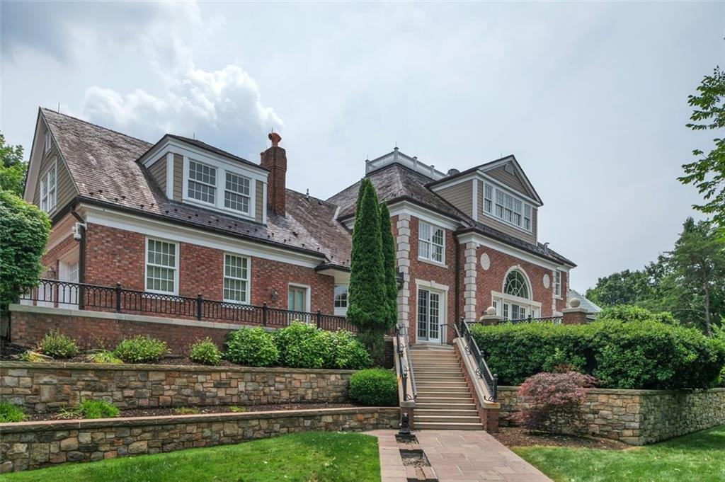 139 Peppergrass Road Baden, PA 15005 - Photo 3 of 50 Elegant landscaping, lush landscaping, and a stately brick. exterior