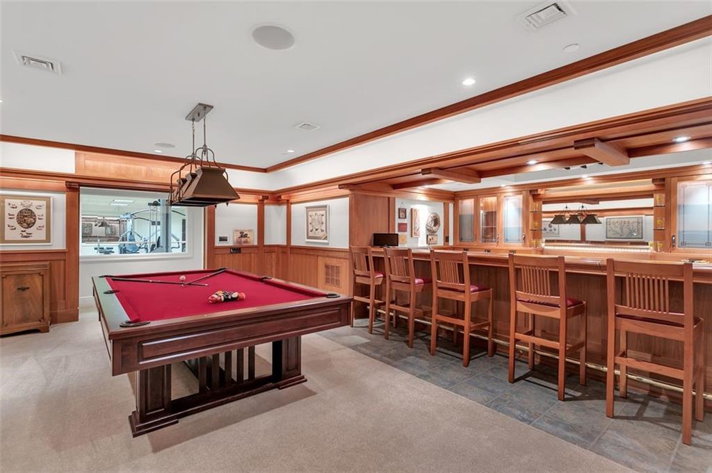139 Peppergrass Road Baden, PA 15005 - Photo 42 of 50 The ultimate entertaining space featuring pool table and bar.