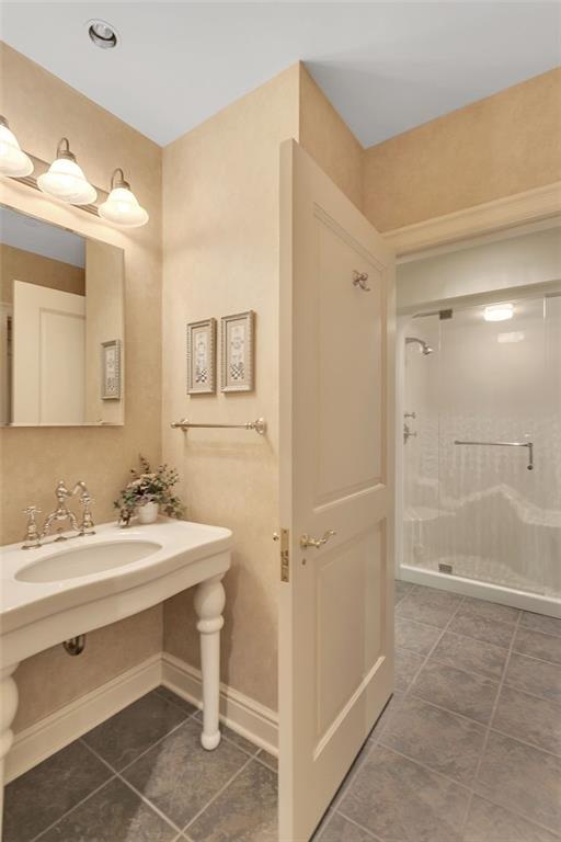 139 Peppergrass Road Baden, PA 15005 - Photo 45 of 50 The full bath connected to the gym has a steam shower and sauna.