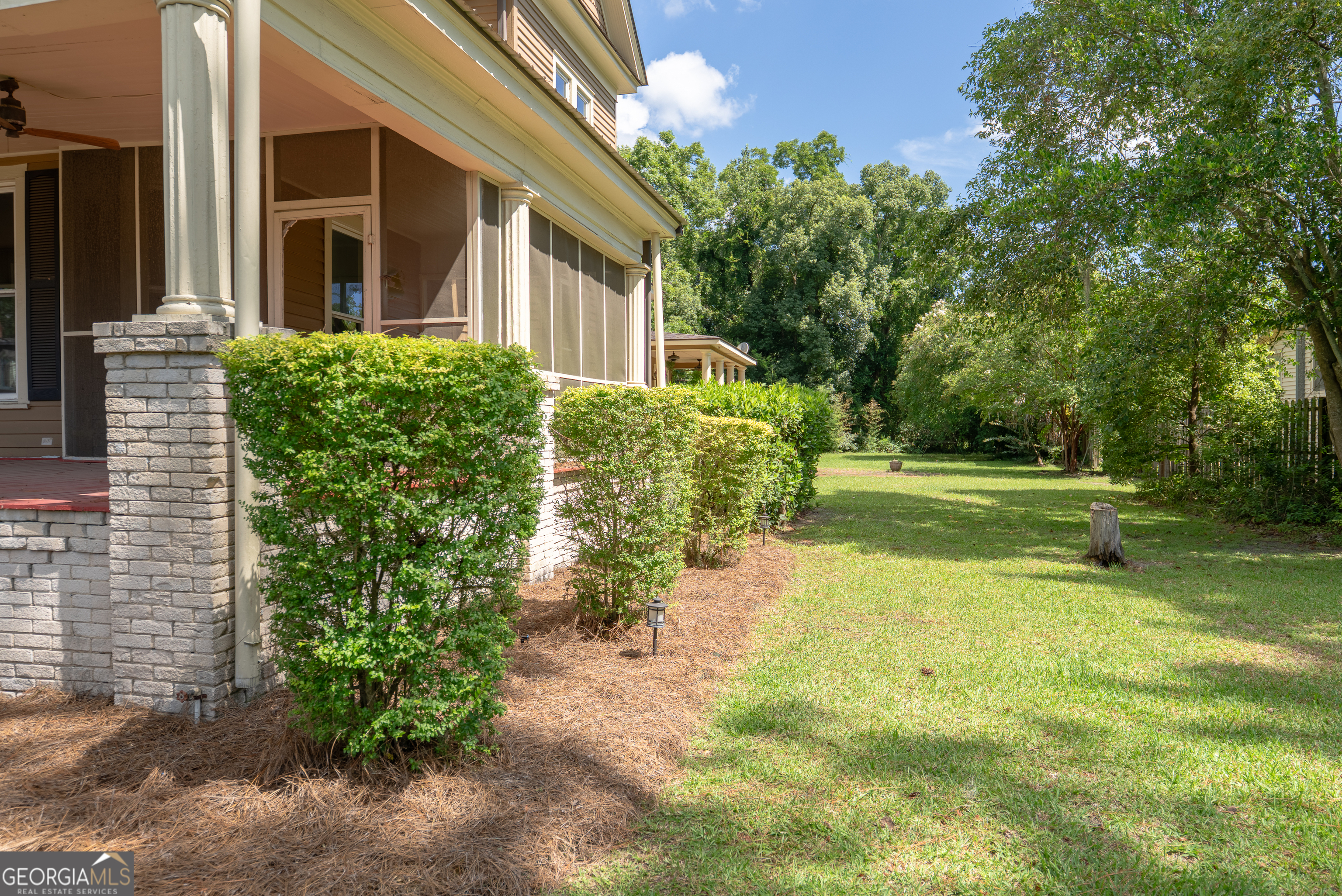 212 Hand Avenue West Pelham, GA 31779 - Photo 73 of 81 a view of a house with a garden