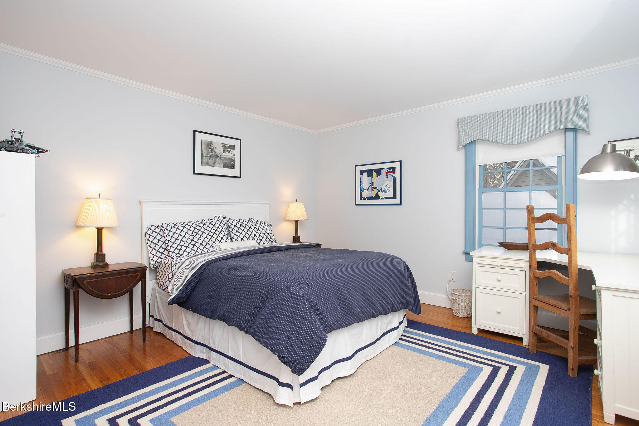 14 Old Tree Farm Road Stockbridge, MA 01266 - Photo 36 of 56 a bedroom with a bed and a dresser