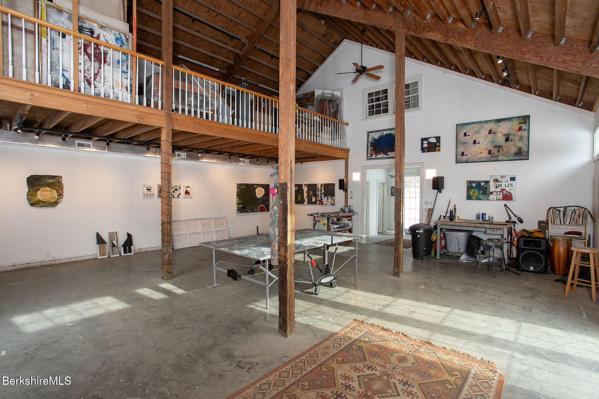14 Old Tree Farm Road Stockbridge, MA 01266 - Photo 46 of 56 a view of a room with gym equipment