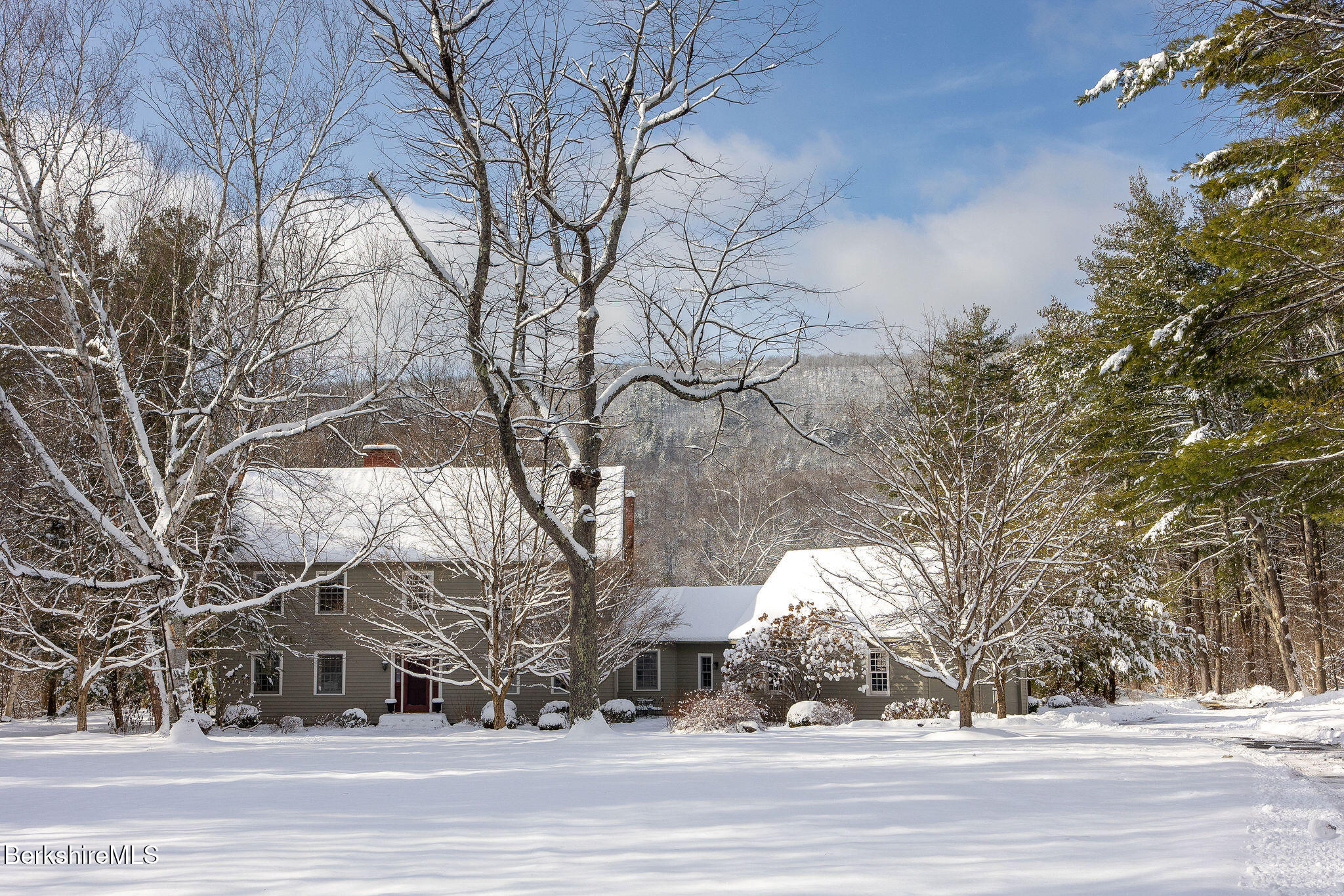 14 Old Tree Farm Road Stockbridge, MA 01266 - Photo 5 of 56 a view of road with trees