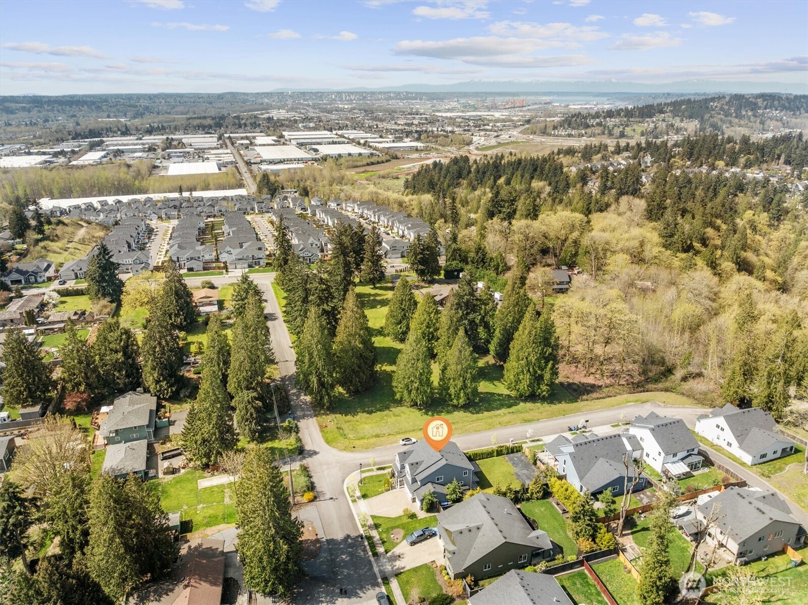 8711 27th Street East Edgewood, WA 98371 - Photo 38 of 40 a view of city and ocean