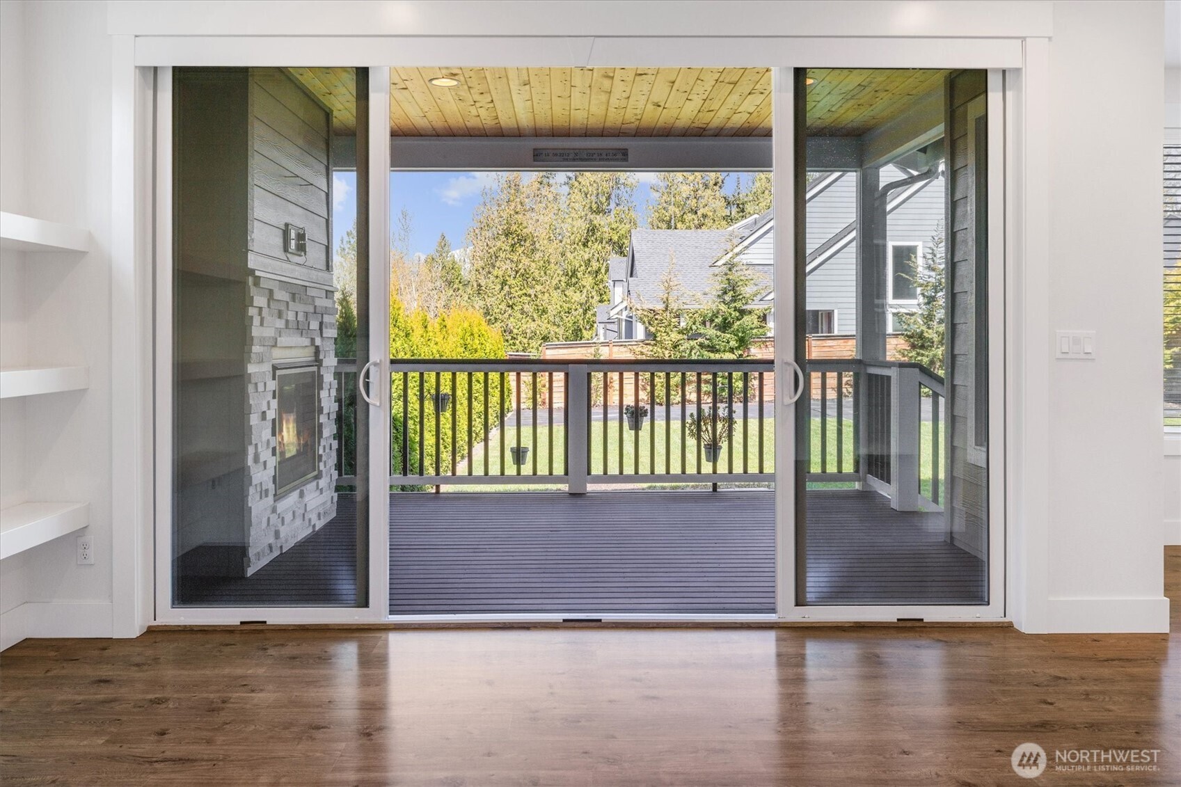 8711 27th Street East Edgewood, WA 98371 - Photo 8 of 40 a view of a porch with a door