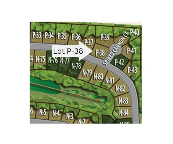 $25,900 | Lot P-38 Eutaw Springs Trail, North Augusta, SC 29860