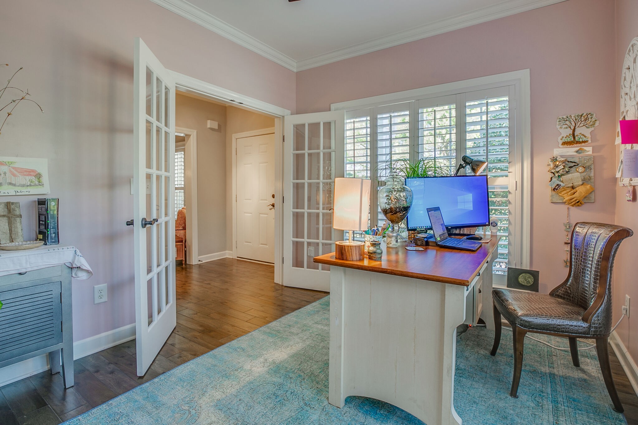136 Ormesby Place Franklin, TN 37064 - Photo 29 of 41 a dining room with furniture and wooden floor