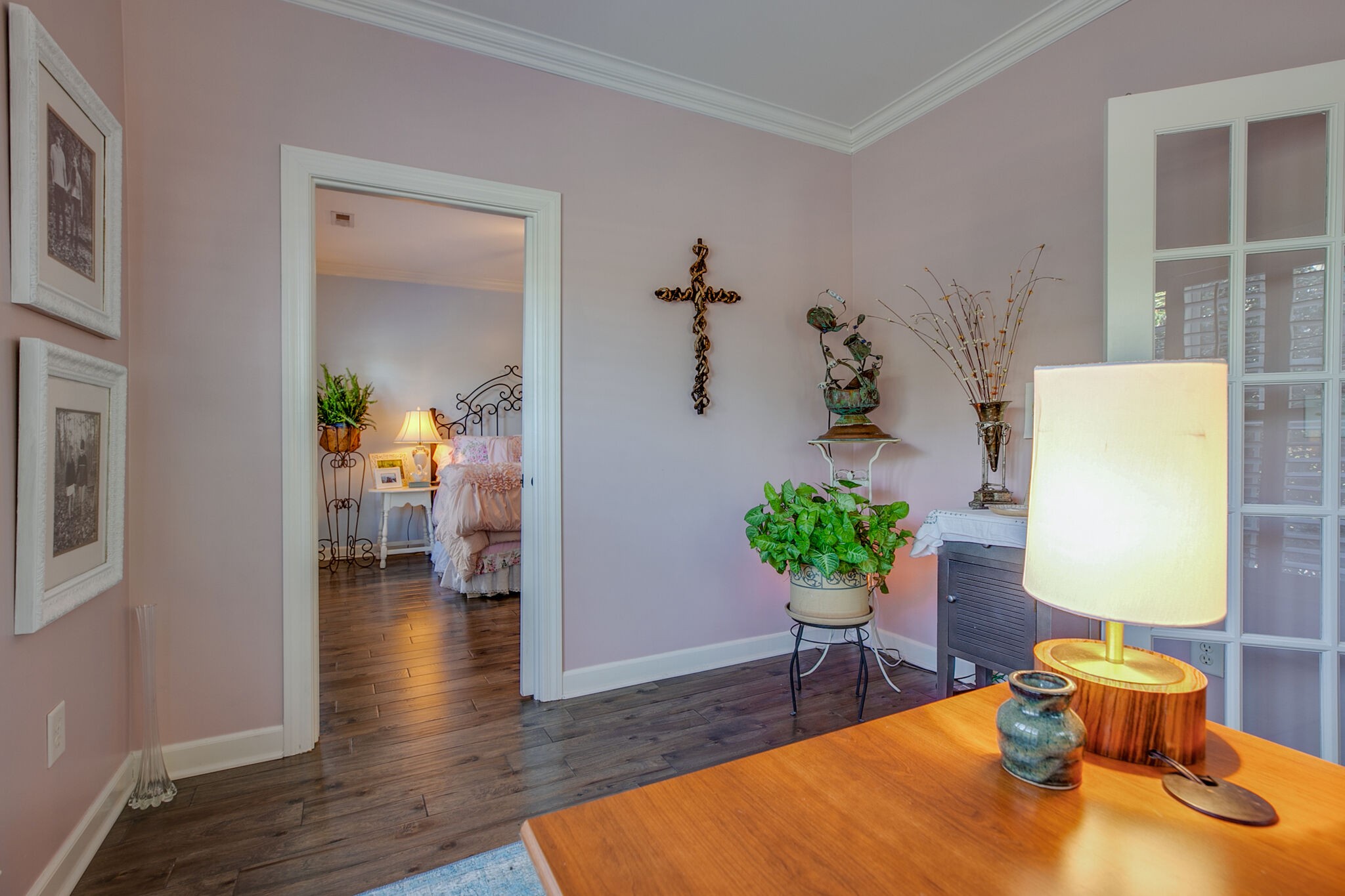 136 Ormesby Place Franklin, TN 37064 - Photo 30 of 41 a view of a dining room with furniture and a potted plant