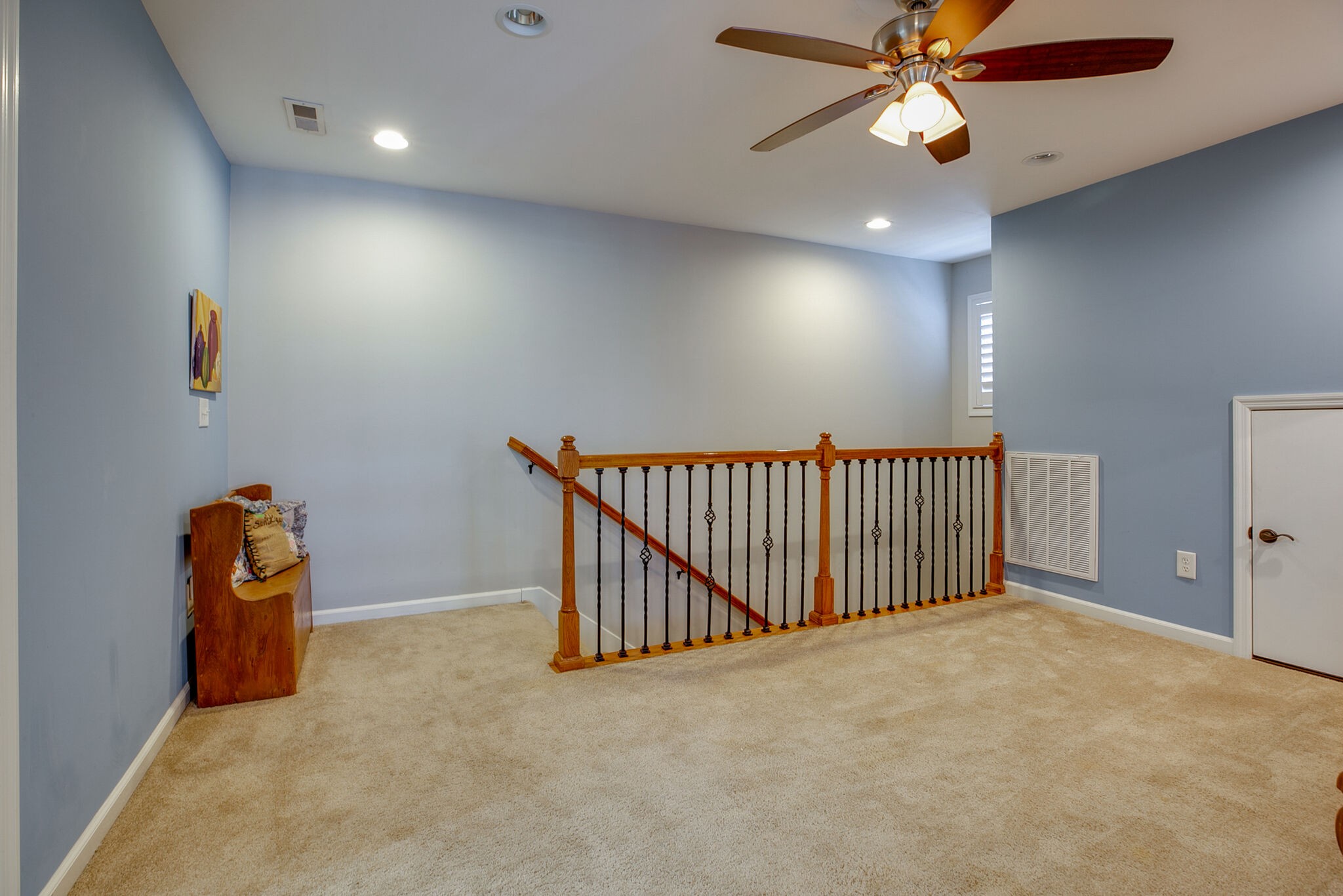136 Ormesby Place Franklin, TN 37064 - Photo 36 of 41 an empty room with windows and fan