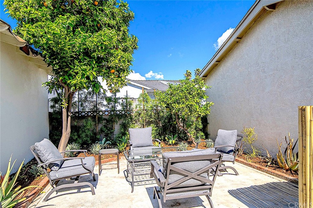525 East 246th Street Carson, CA 90745 - Photo 29 of 41 a view of backyard with outdoor seating and plants