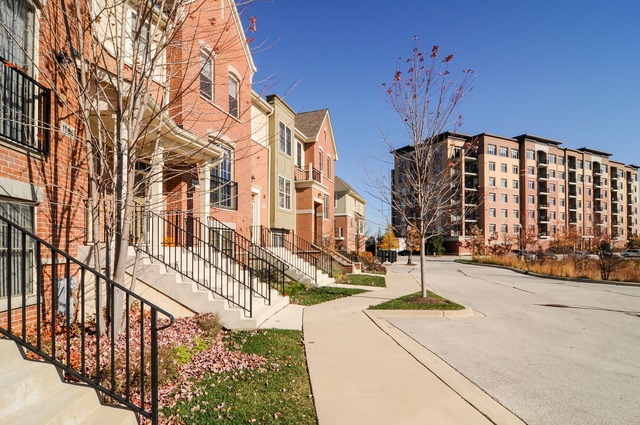 1199 East Port Clinton Road, Unit 208 Vernon Hills, IL 60061 - Photo 14 of 19 a front view of a building