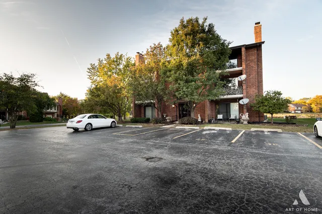 a view of street with parked cars
