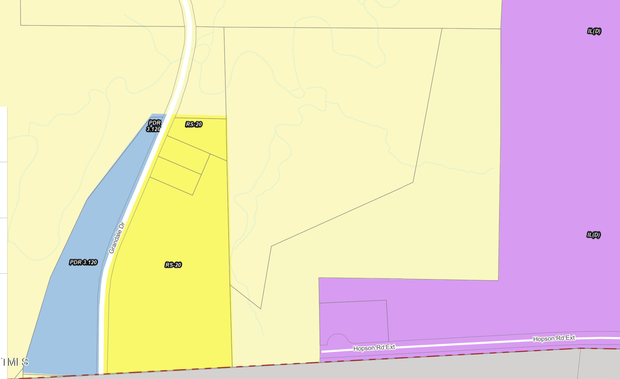1000 Hopson Road Extension Durham, NC 27713 - Photo 17 of 18 Current Zoning