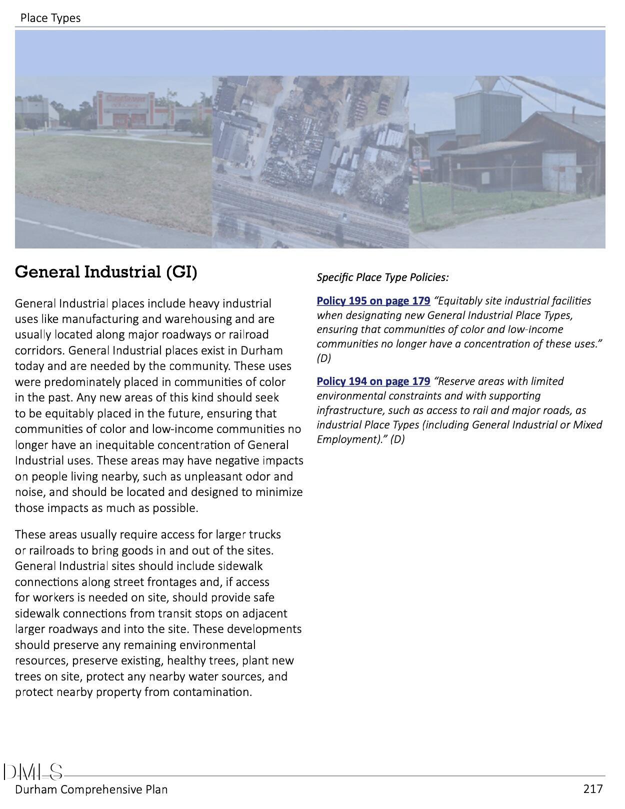 1000 Hopson Road Extension Durham, NC 27713 - Photo 3 of 18 Comprehensive Plan