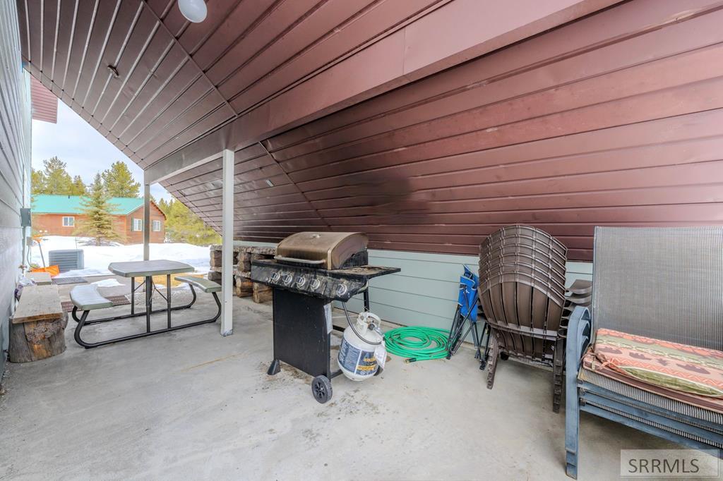 4214 Shoshone Road Island Park, ID 83429 - Photo 36 of 42 Covered Outdoor Area