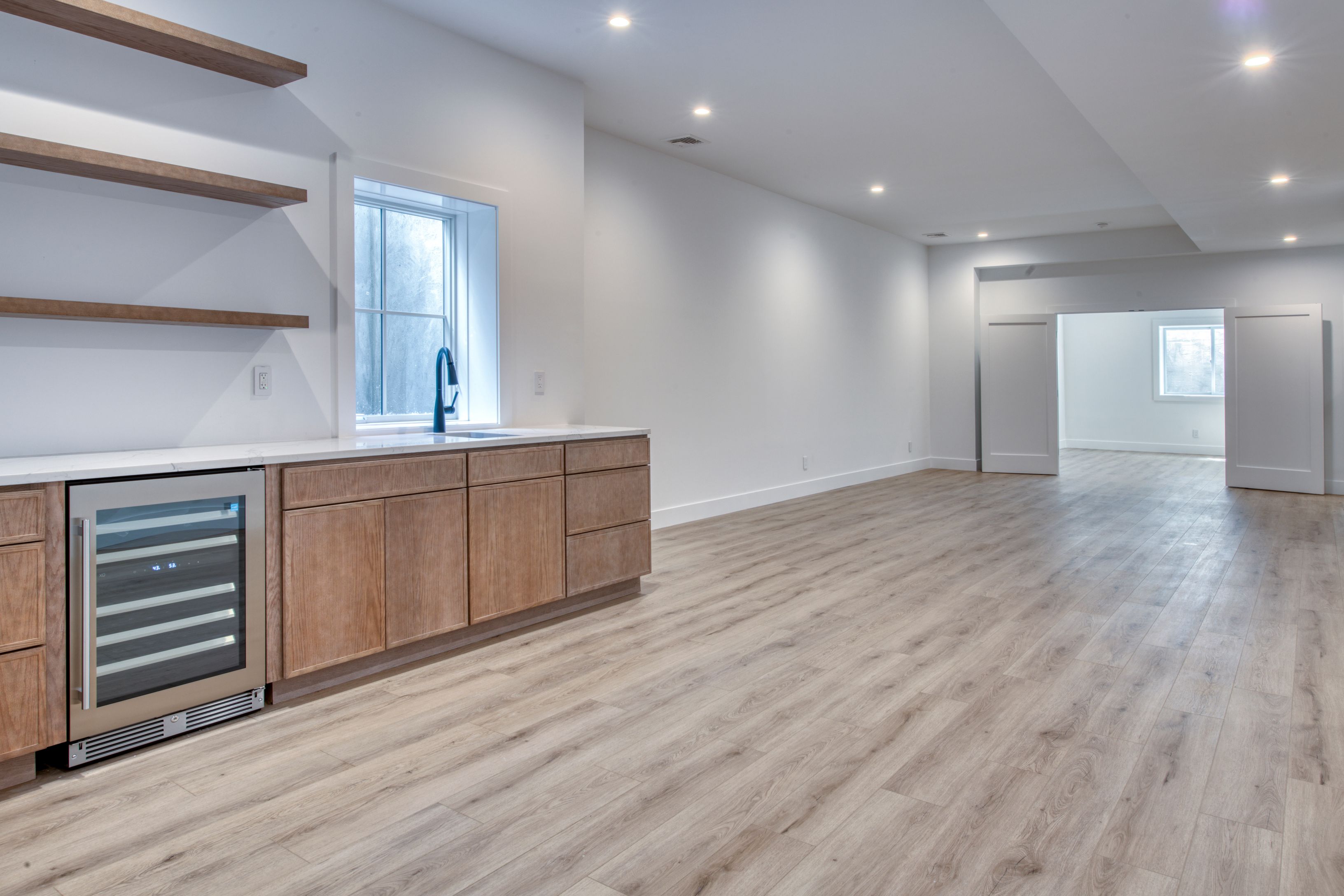 18 Barnes Avenue East Hampton, NY 11937 - Photo 24 of 35 a view of a kitchen with cabinets and wooden floor