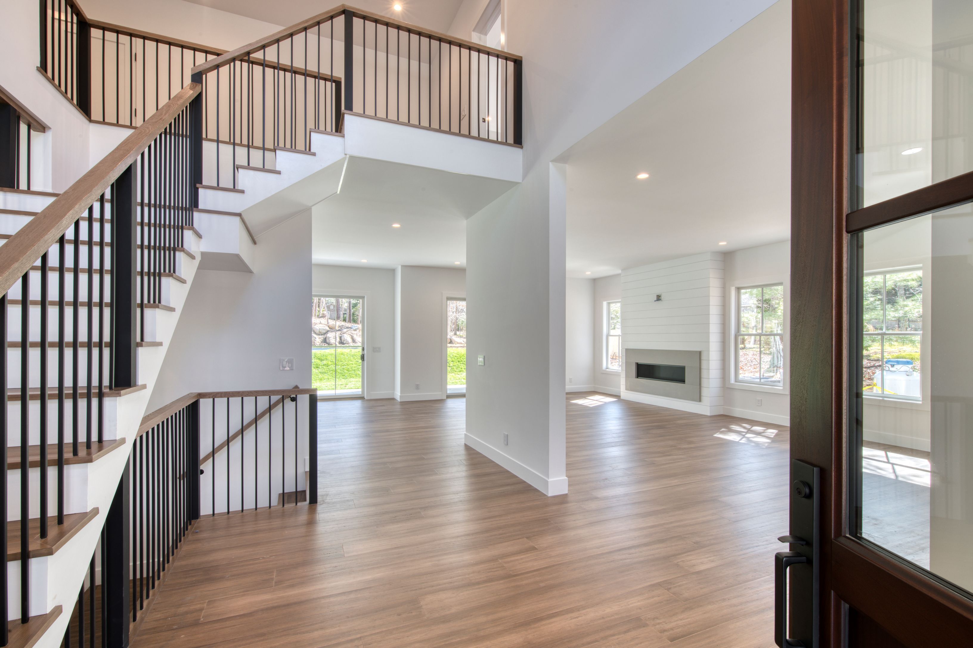 18 Barnes Avenue East Hampton, NY 11937 - Photo 4 of 35 a view of an entryway with wooden floor