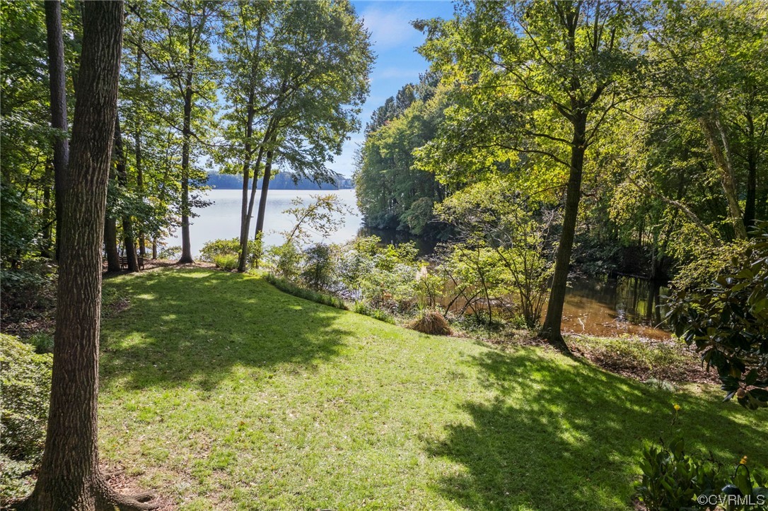 13703 Beechwood Point Road Midlothian, VA 23112 - Photo 2 of 50 a big yard with lots of green space and trees