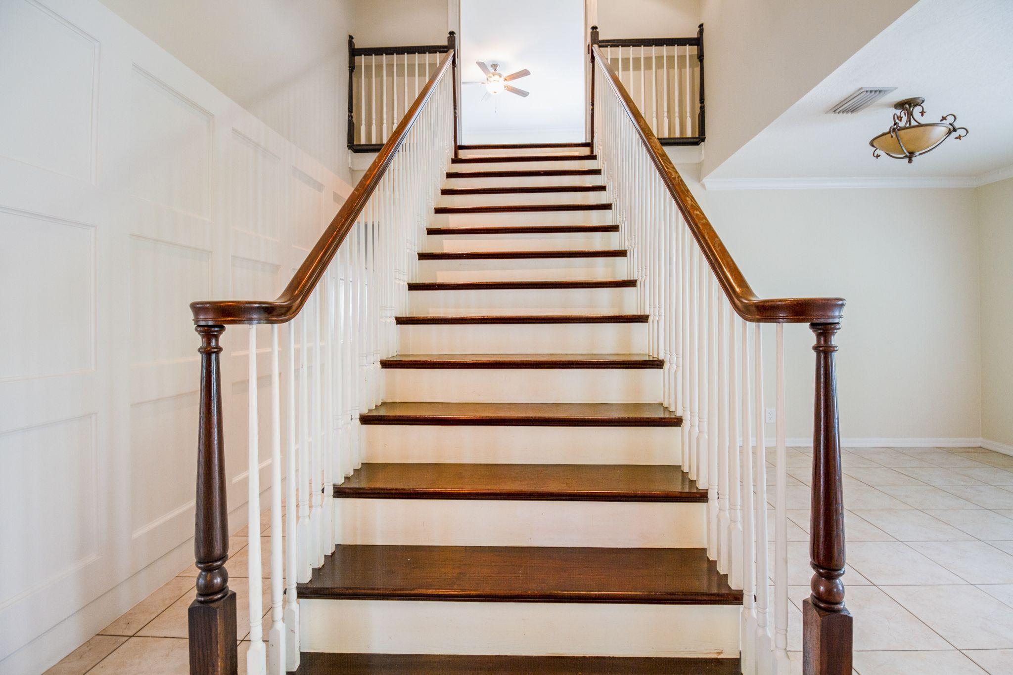6298 Amberwoods Drive Boca Raton, FL 33433 - Photo 18 of 33 6298 AMBERWOODS STAIRCASE
