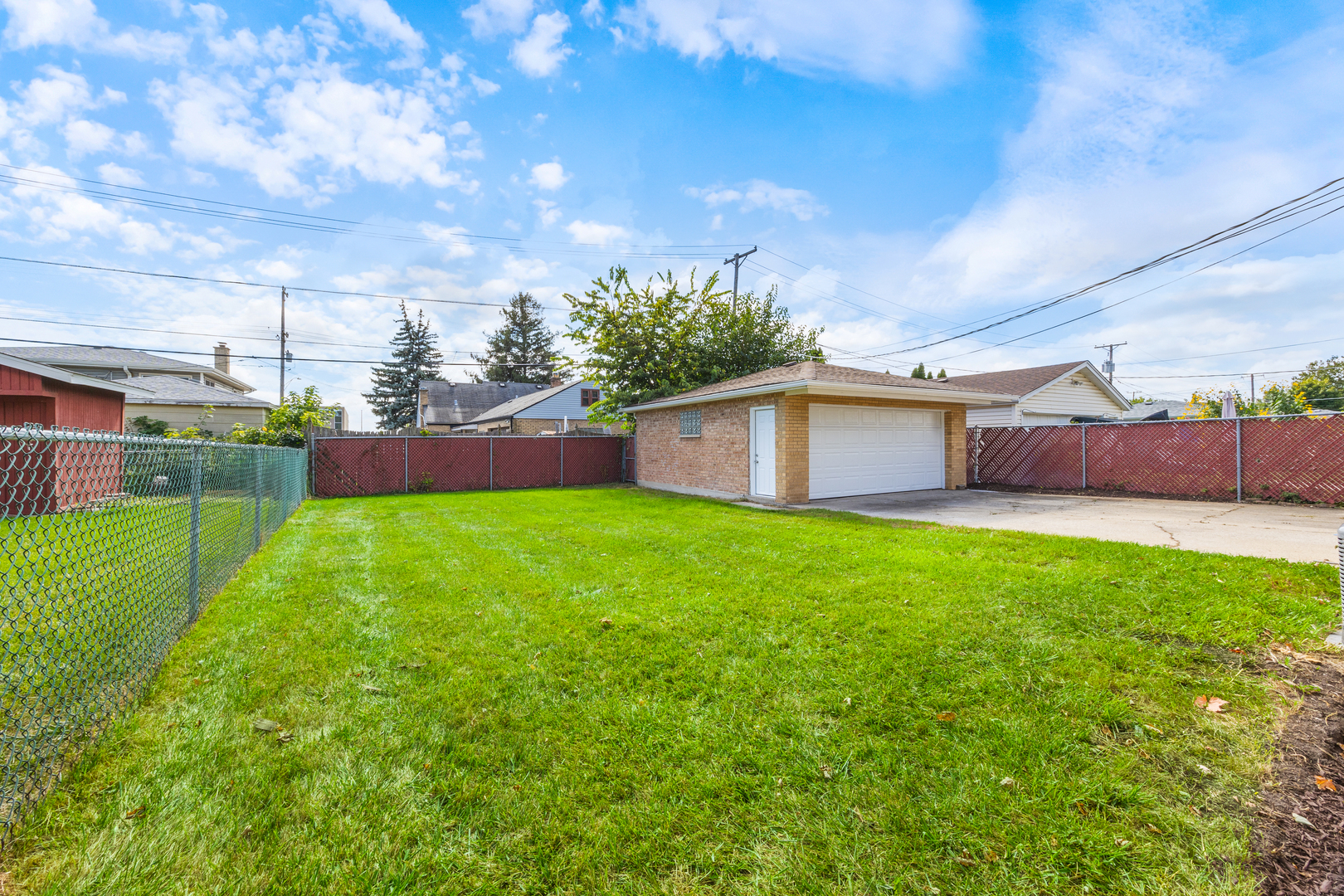 5821 Warren Street Morton Grove, IL 60053 - Photo 24 of 27 a view of yard with swimming pool and green space